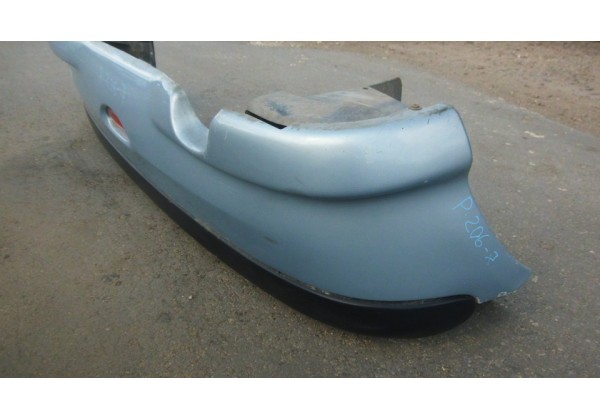 Бампер задній PEUGEOT 206, купе, 98-09р.